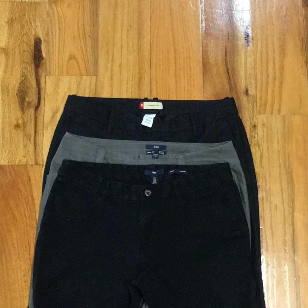 3 Pair Gap Trousers sz 10